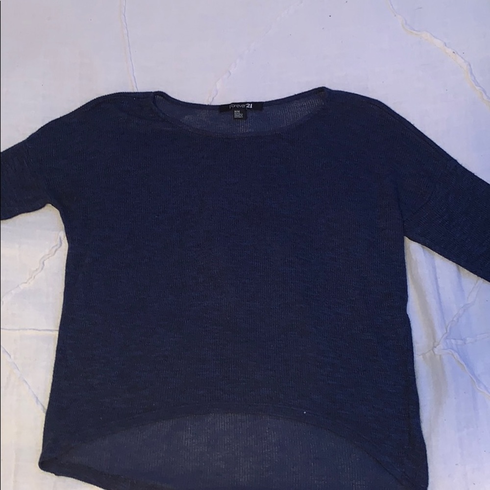 blue shirt